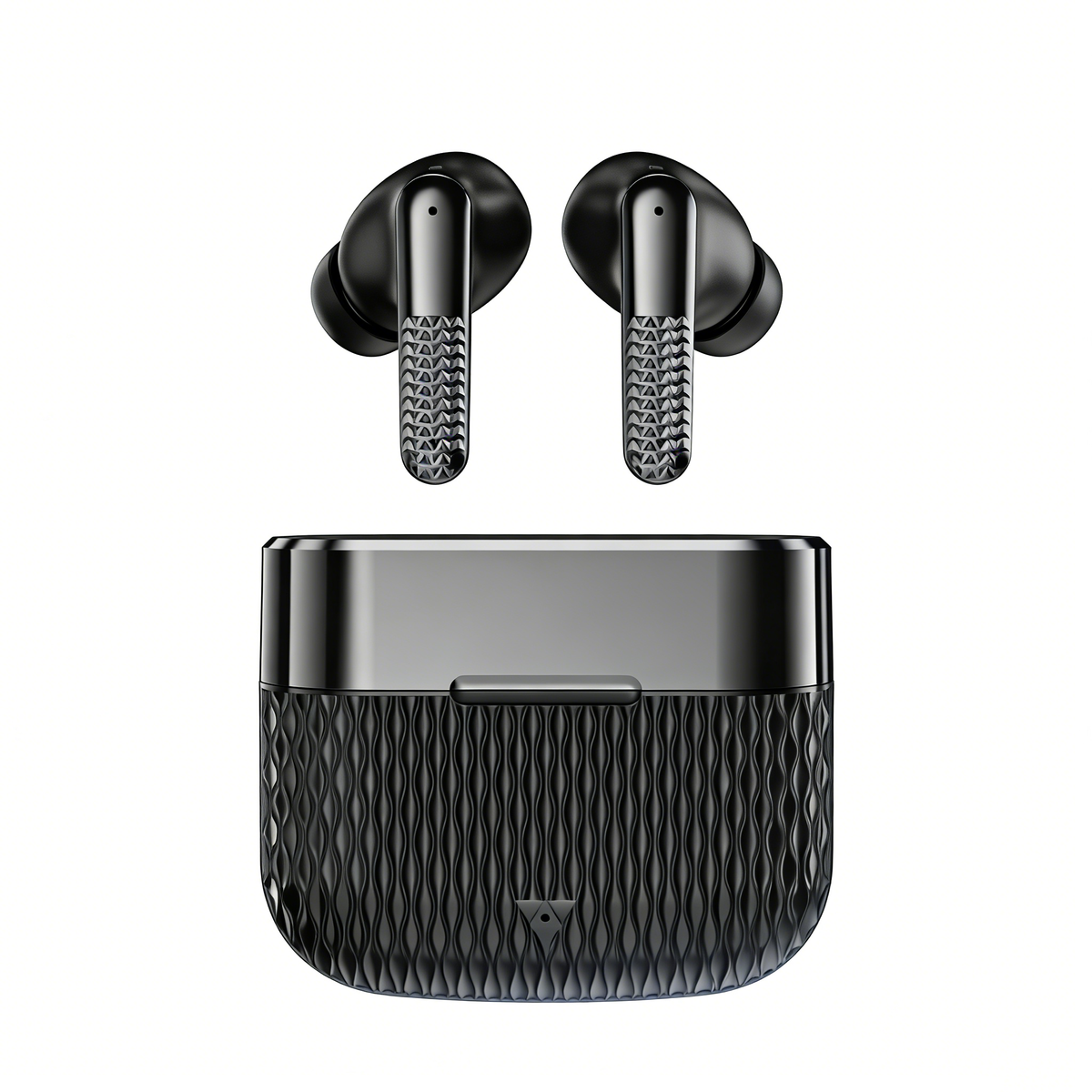 Buds Pro 5 Wireless In-Ear Earbuds with Charging Case – White & Black