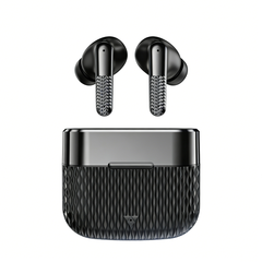 Buds Pro 5 Wireless In-Ear Earbuds with Charging Case – White & Black