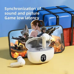 M04 TWS Wireless Earbuds Bluetooth 5.3 | LED Display | Bass Sound & Fast Charging